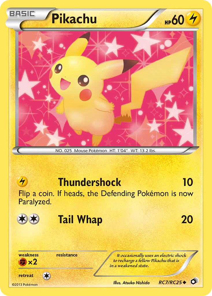 Pikachu - RC7/RC25 - Uncommon [bw11-RC7] [Holo]