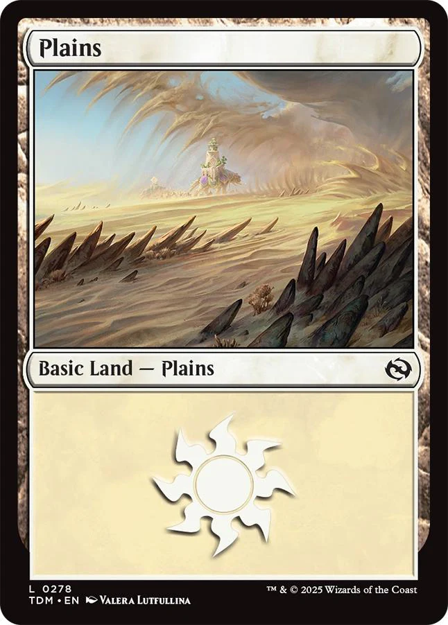 Plains [278] [Tarkir: Dragonstorm] [Non-Foil]