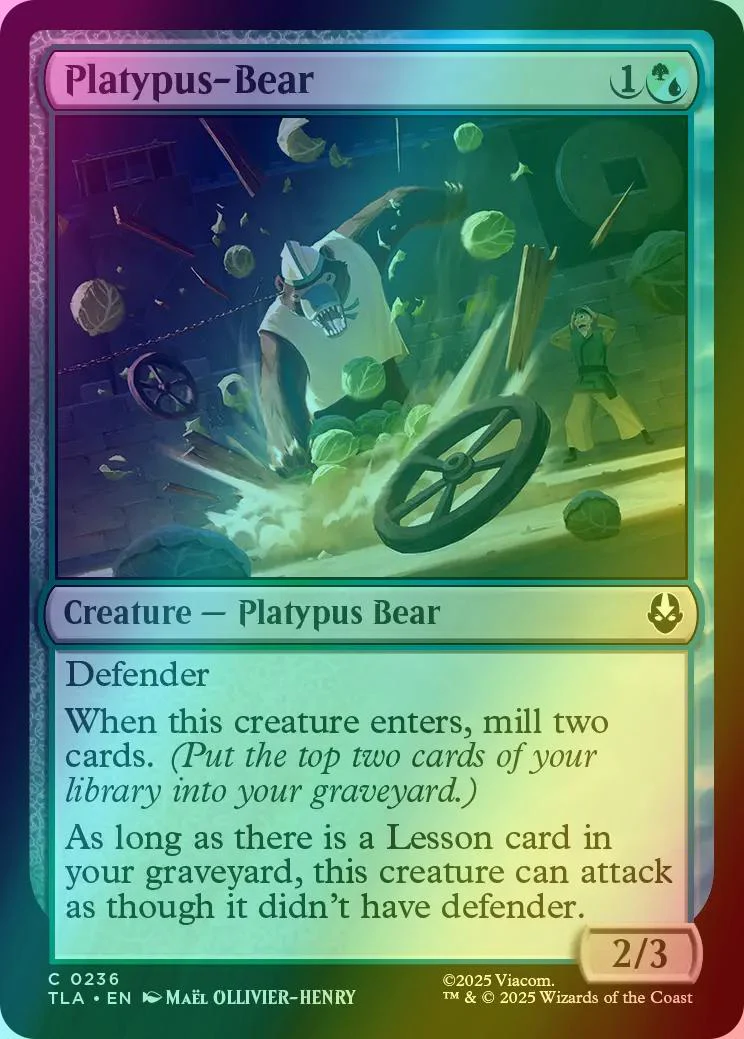 Platypus-Bear [236] [Avatar: The Last Airbender] [Foil]