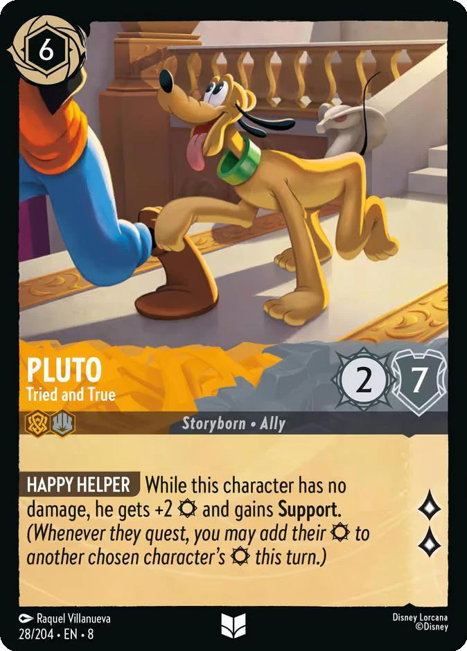Pluto - Tried and True - 28/204 [Reign of Jafar] [Non-Foil]