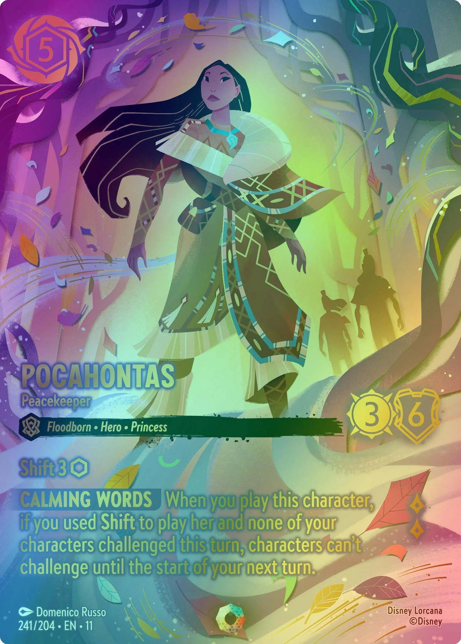 Pocahontas - Peacekeeper (Iconic) - 241/204 [Winterspell] [Holofoil]