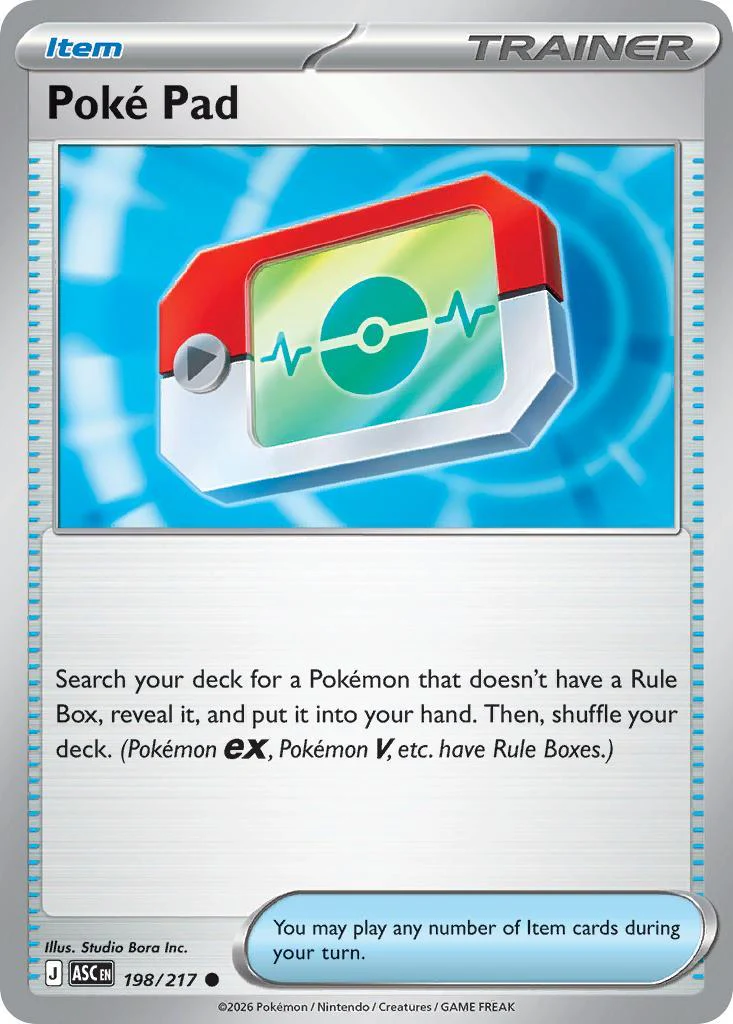 Poke Pad - 198/217 - Common [me025-198] [Non-Holo]