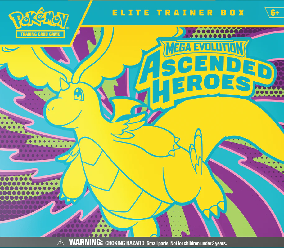 Pokémon TCG: Mega Evolution - Ascended Heroes - Elite Trainer Box