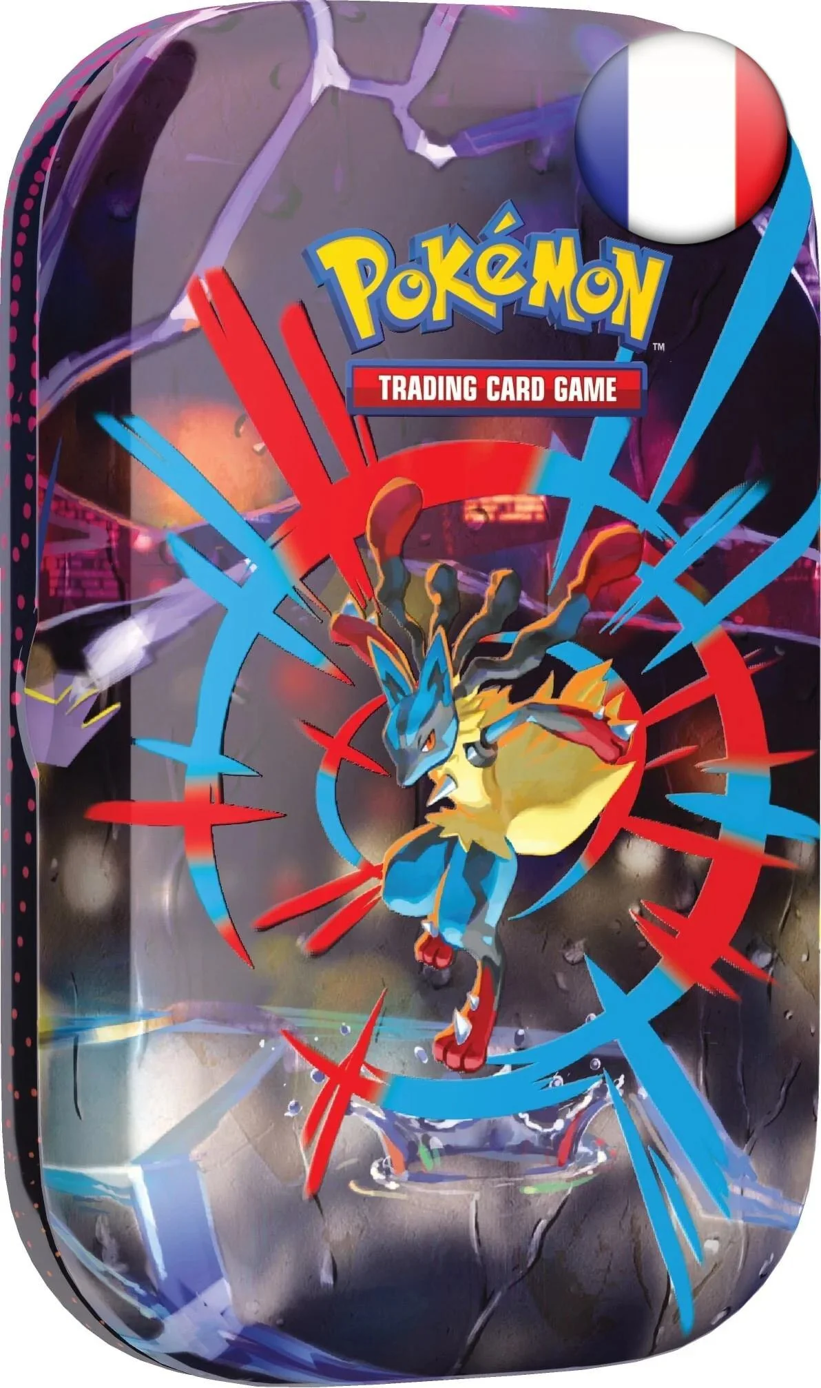 Pokémon TCG: Mega Evolution - Base Set - Mini Tin - Mega Lucario - French