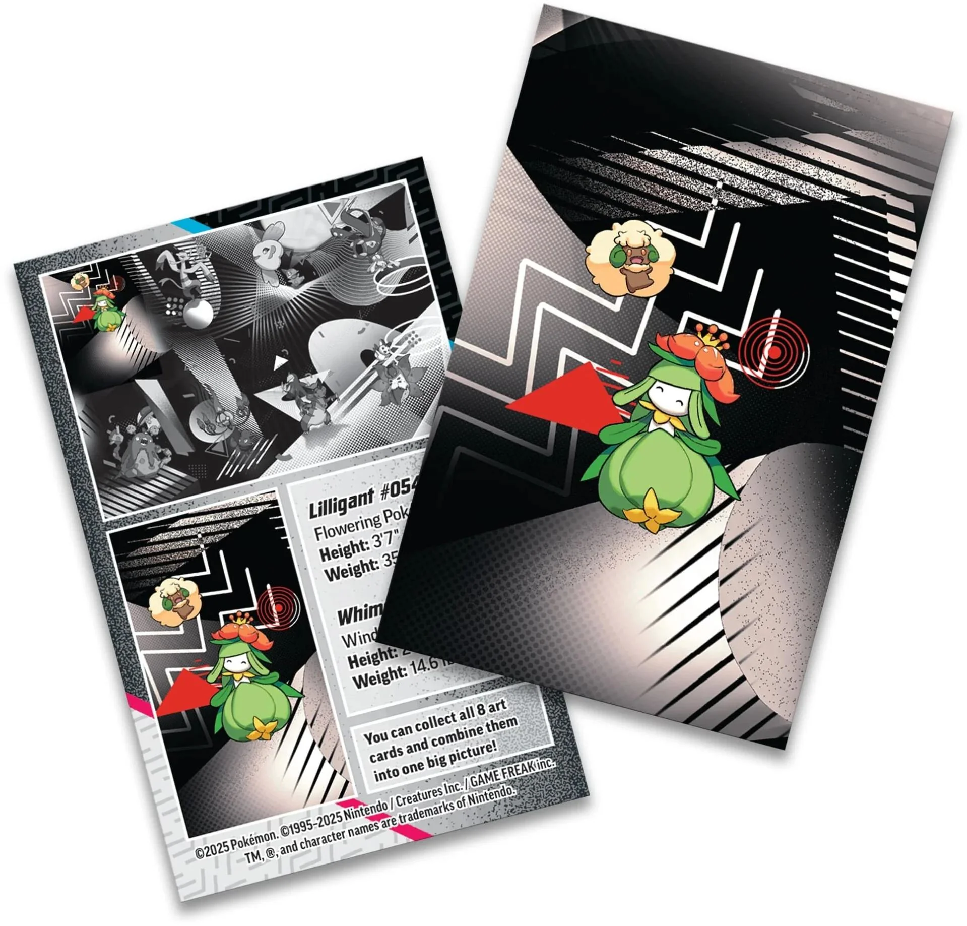 Pokémon TCG: Scarlet & Violet - Black Bolt & White Flare Unova - Mini Tin - Lilligant & Whimsey - Image 2