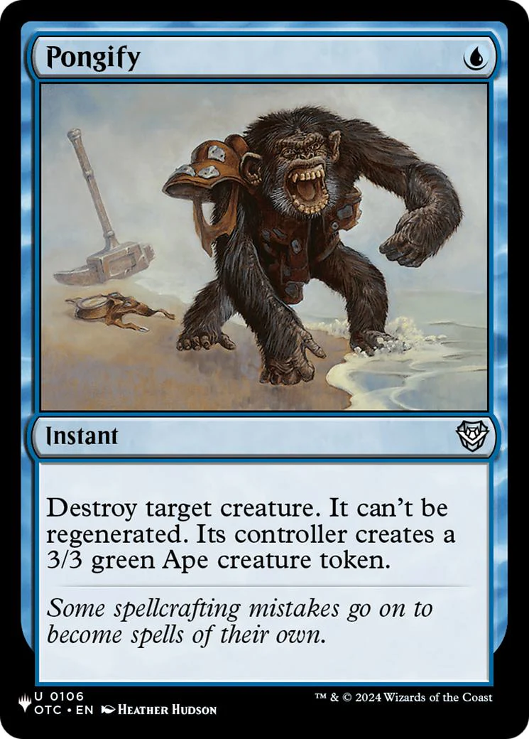 Pongify [OTC-106] [The List] [Non-Foil]