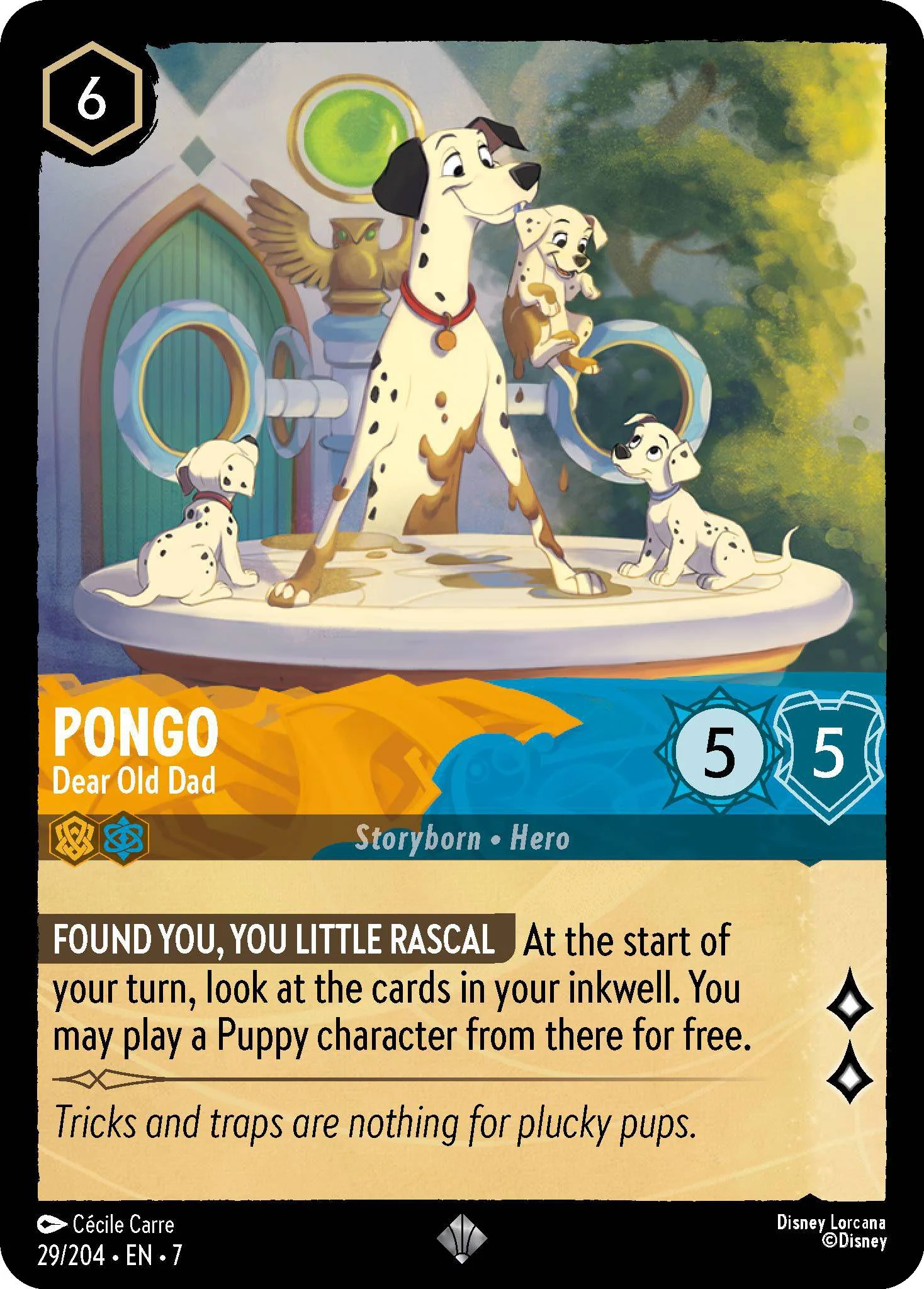 Pongo - Dear Old Dad - 29/204 [Archazia's Island] [Non-Foil]