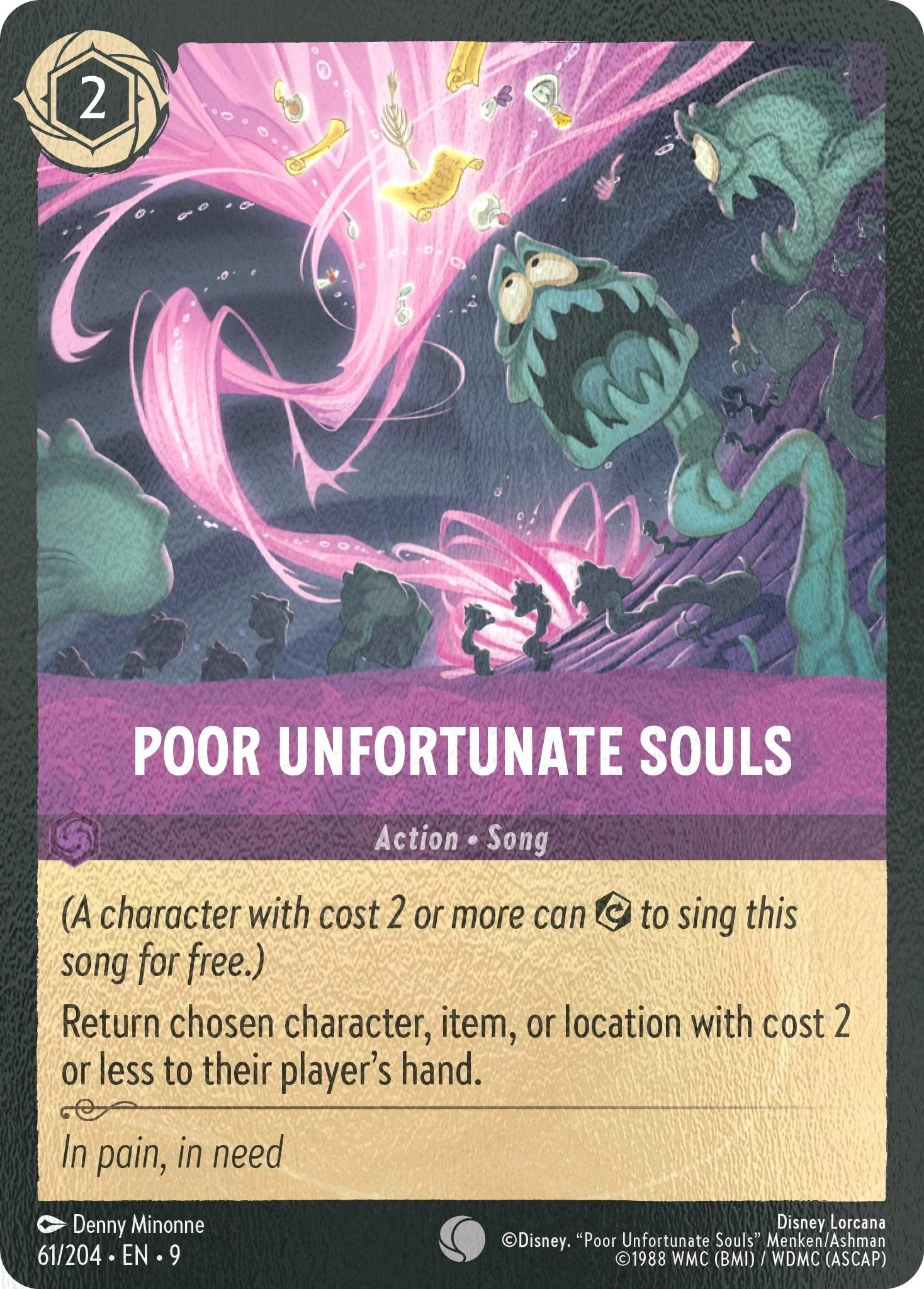 Poor Unfortunate Souls - 61/204 [Fabled] [Cold Foil]