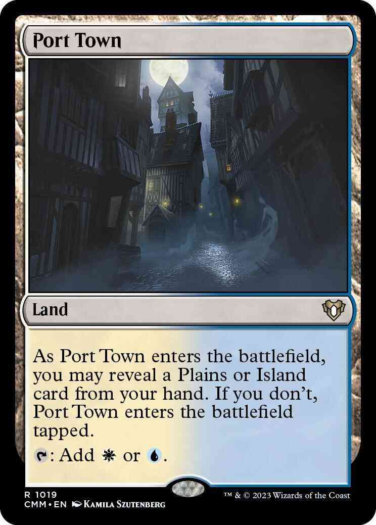 Port Town [1019] [Commander Masters] [Non-Foil]