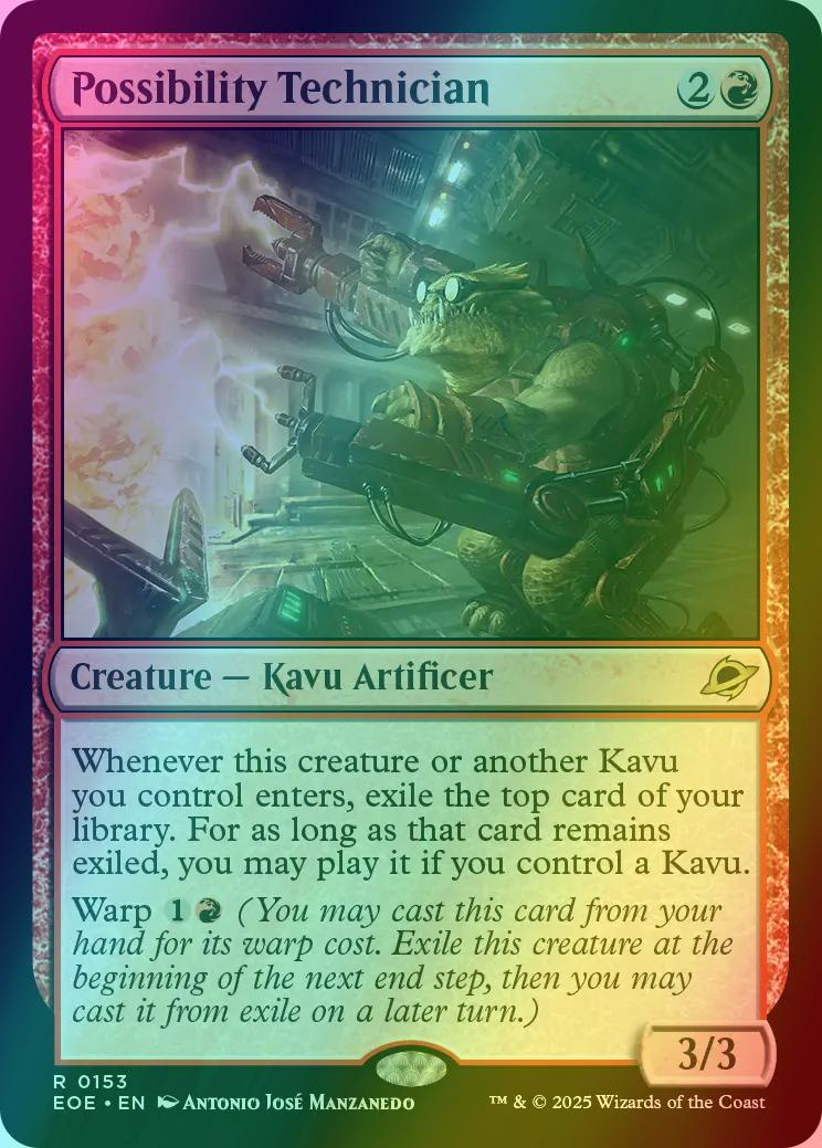 Possibility Technician [153] [Edge of Eternities] [Foil]
