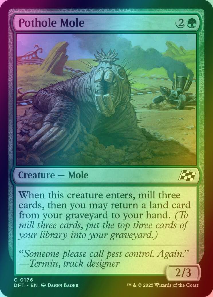 Pothole Mole [176] [Aetherdrift] [Foil]