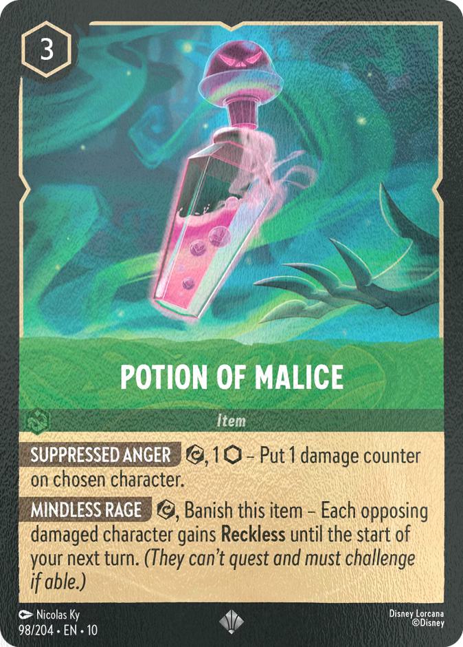 Potion of Malice - 98/204 [Whispers in the Well] [Cold Foil]
