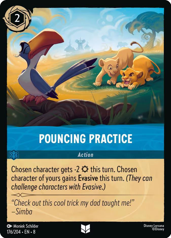 Pouncing Practice - 176/204 [Reign of Jafar] [Non-Foil]