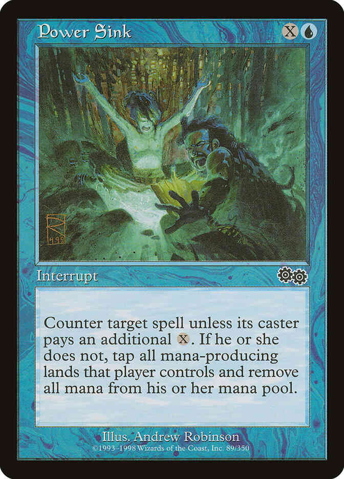 Power Sink [89] [Urza's Saga] [Non-Foil]