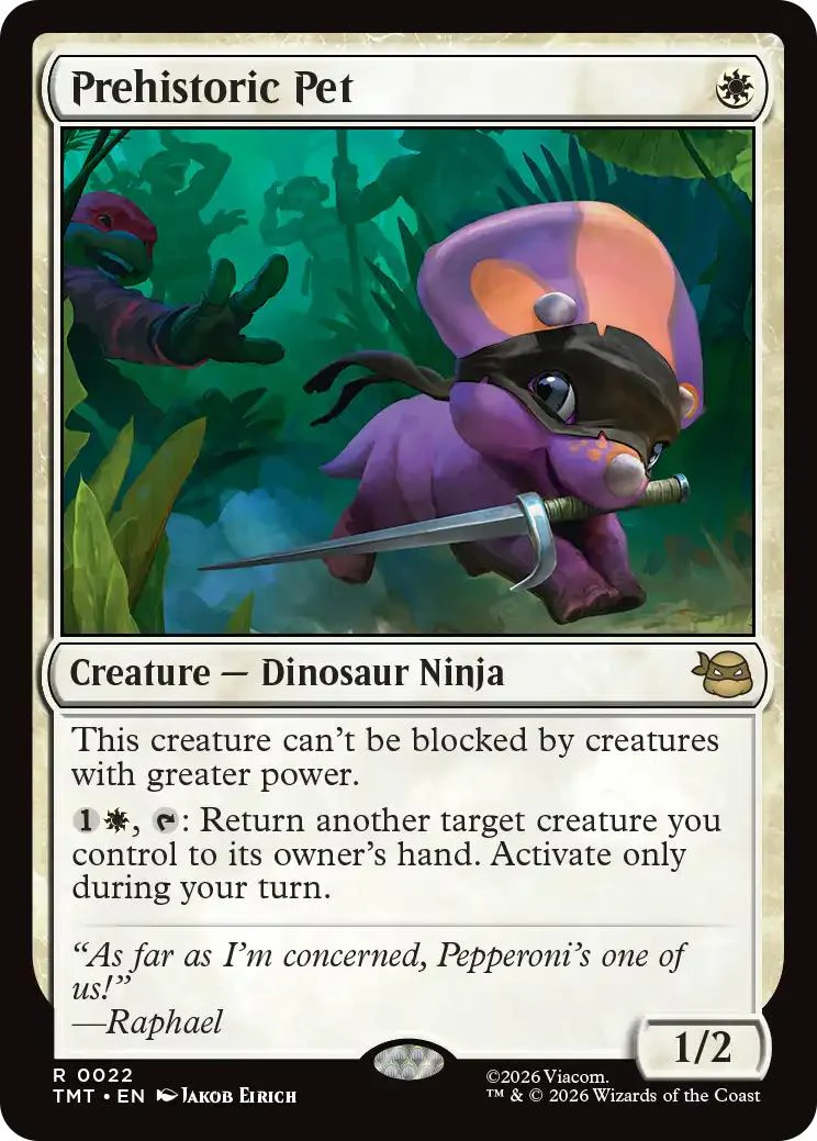 Prehistoric Pet [22] [Teenage Mutant Ninja Turtles] [Non-Foil]