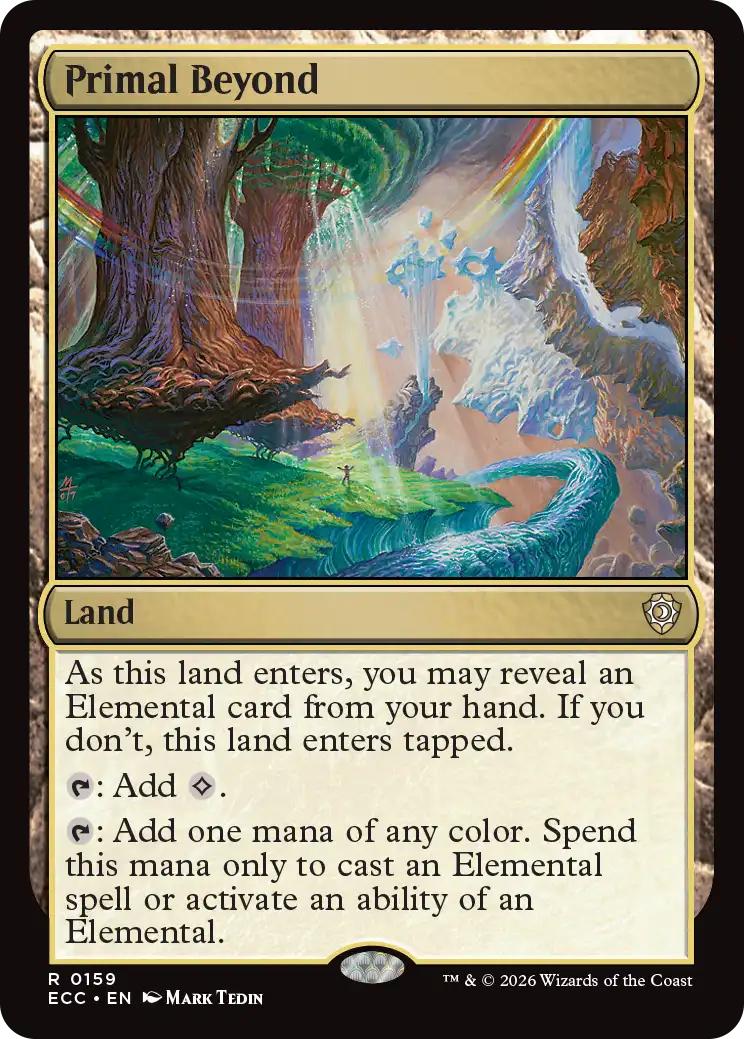 Primal Beyond [159] [Lorwyn Eclipsed: Commander] [Non-Foil]