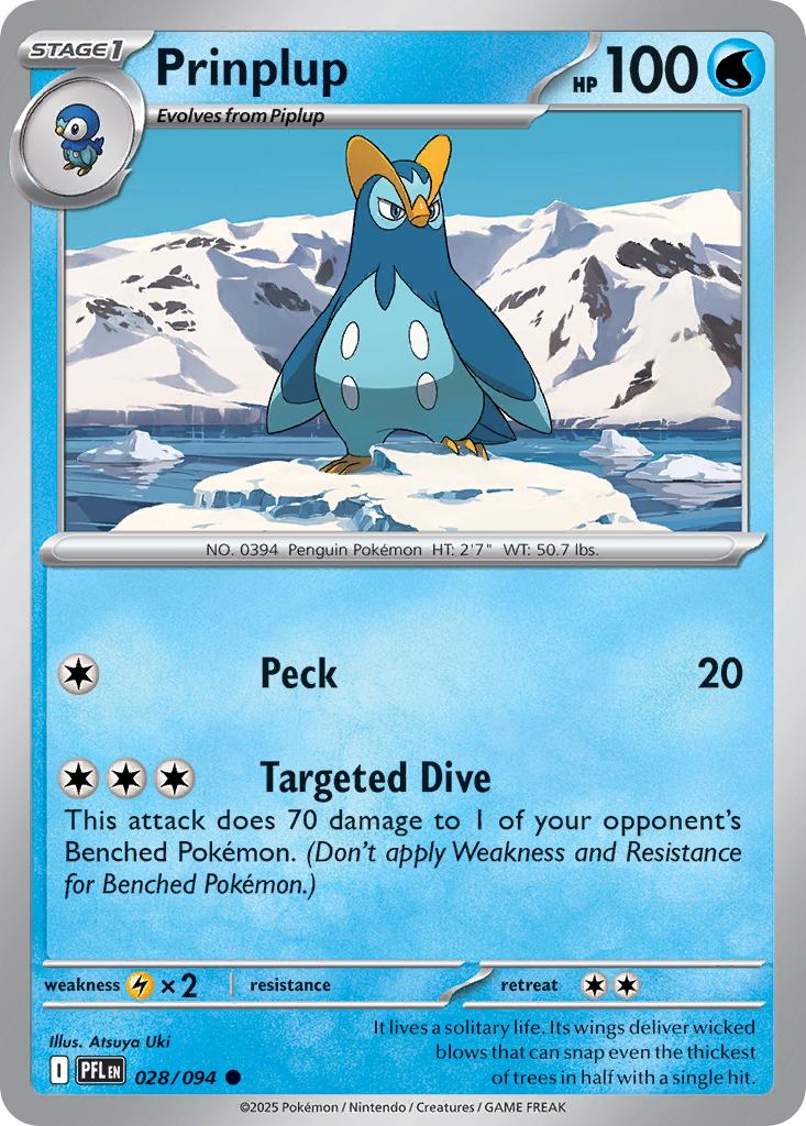 Prinplup - 028/094 - Common [me02-028] [Non-Holo]