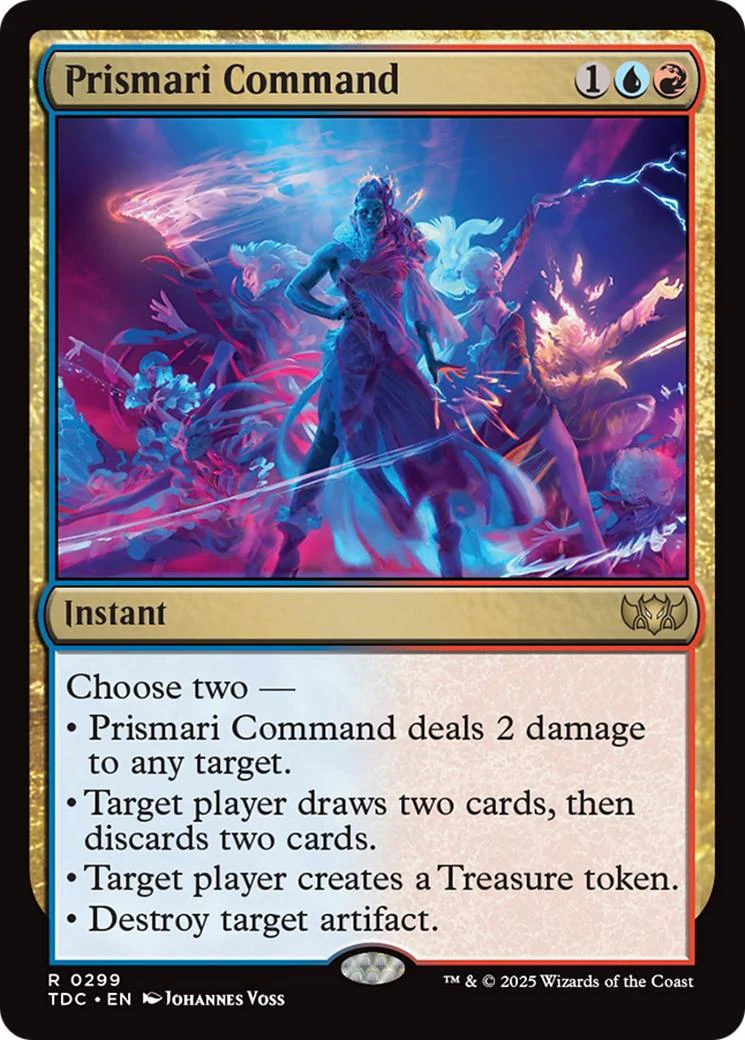 Prismari Command [299] [Tarkir: Dragonstorm: Commander] [Non-Foil]