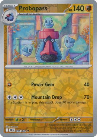 Probopass - 098/182 - Uncommon [sv10-098] [Reverse Holo]