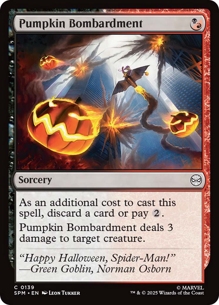 Pumpkin Bombardment [139] [Marvel's Spider-Man] [Non-Foil]