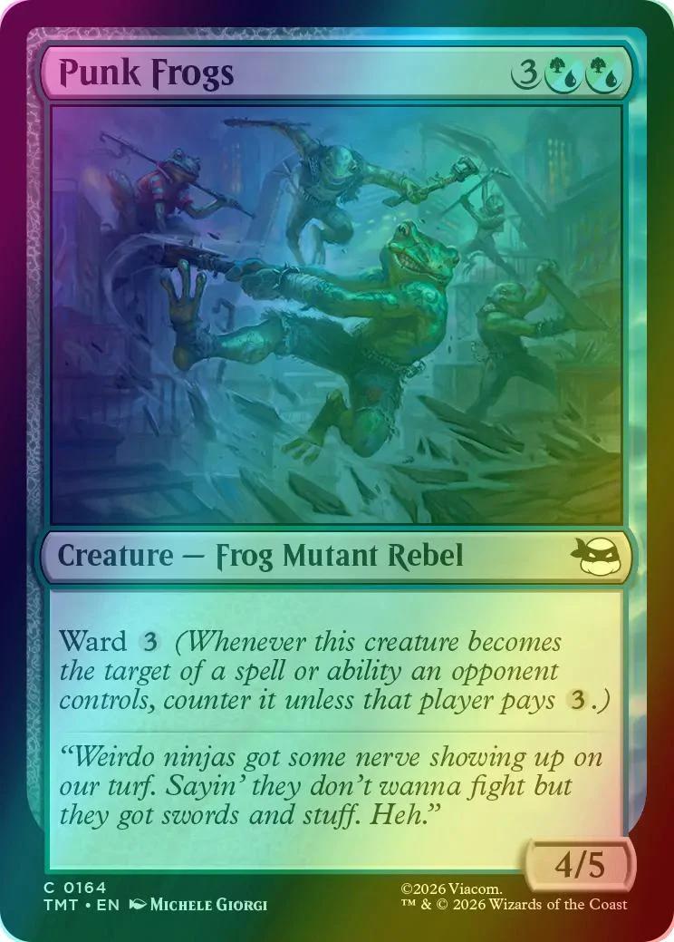 Punk Frogs [164] [Teenage Mutant Ninja Turtles] [Foil]