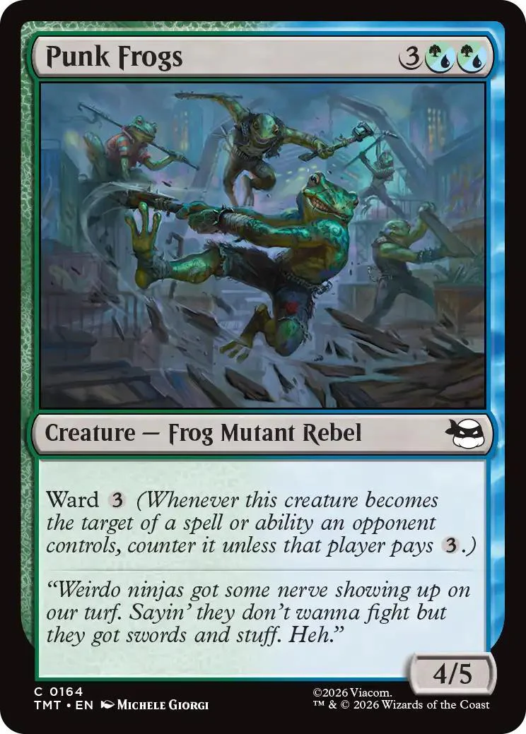 Punk Frogs [164] [Teenage Mutant Ninja Turtles] [Non-Foil]