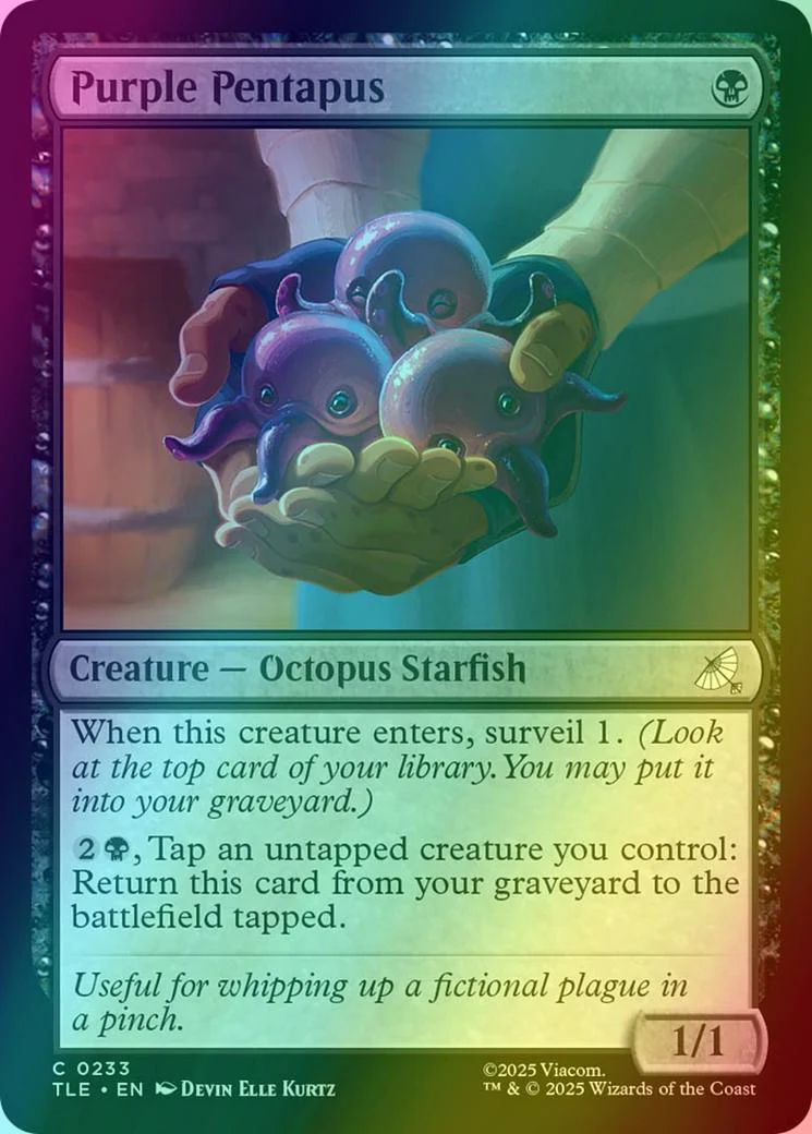 Purple Pentapus [233] [Avatar: The Last Airbender Eternal] [Foil]