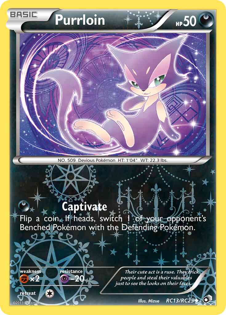 Purrloin - RC13/RC25 - Uncommon [bw11-RC13] [Holo]