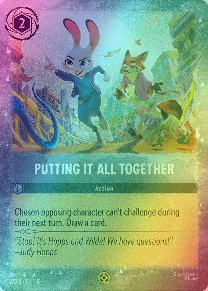 Putting It All Together - 27/P3 [Disney Lorcana Promo Cards] [Holofoil]