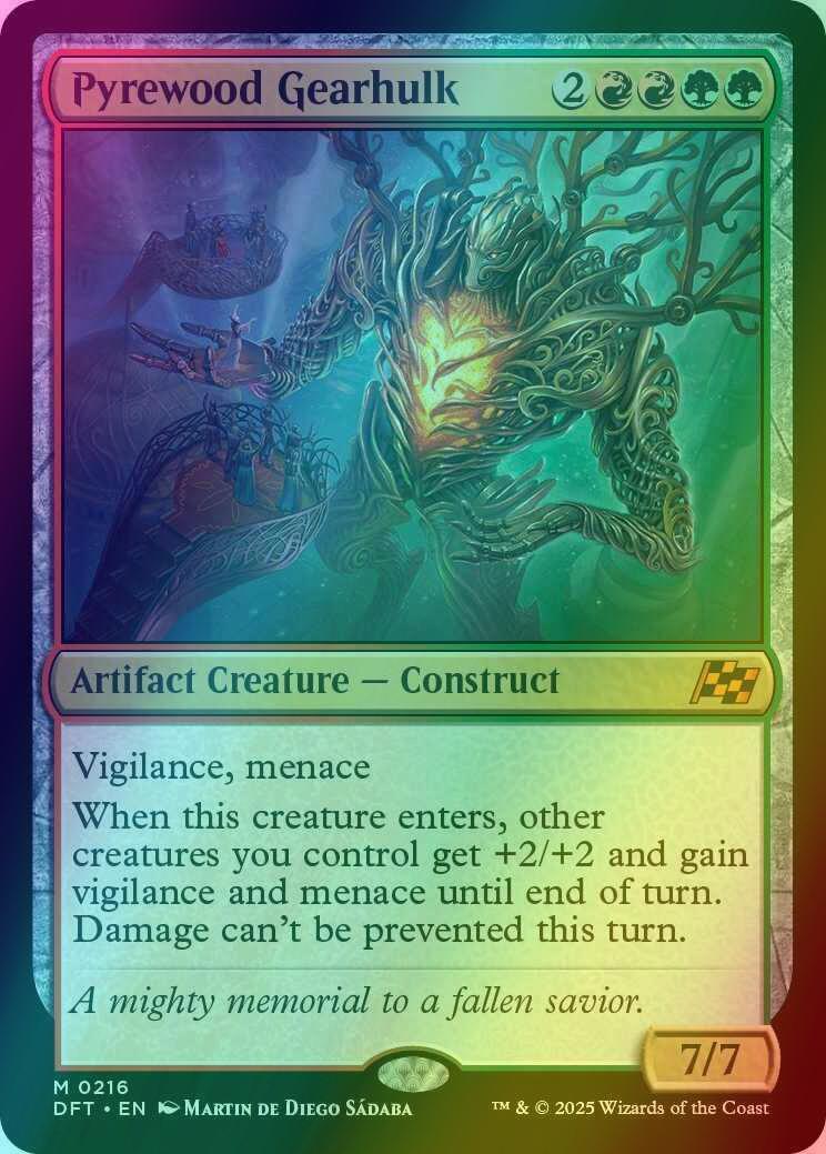 Pyrewood Gearhulk [216] [Aetherdrift] [Foil]