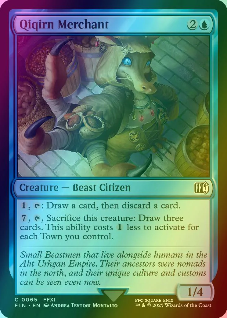 Qiqirn Merchant [65] [FINAL FANTASY] [Foil]