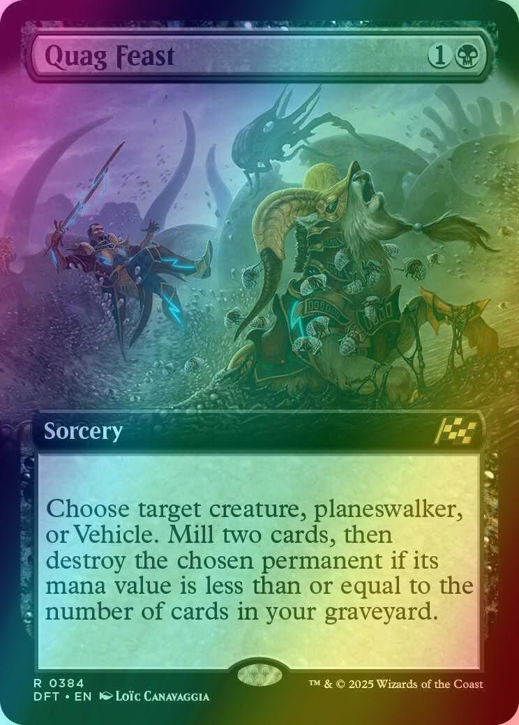 Quag Feast [384] [Extended Art] [Aetherdrift] [Foil]