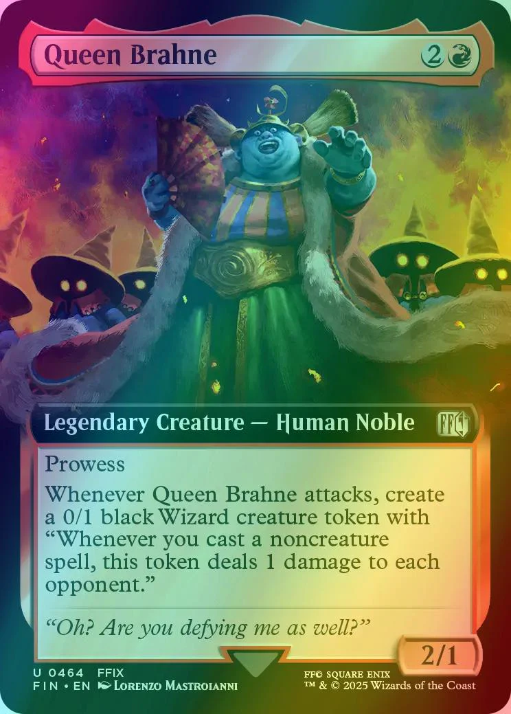 Queen Brahne [464] [Extended Art] [FINAL FANTASY] [Foil]