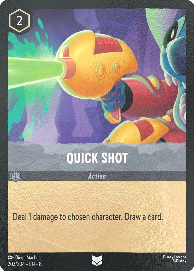 Quick Shot - 203/204 [Reign of Jafar] [Cold Foil]