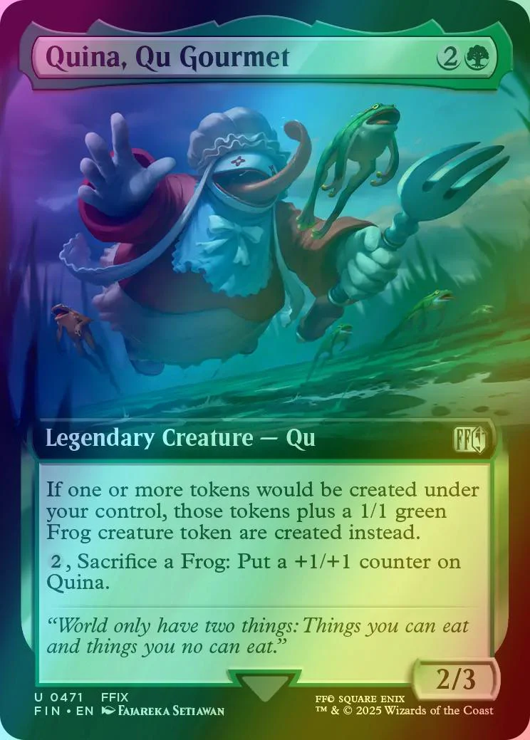Quina, Qu Gourmet [471] [Extended Art] [FINAL FANTASY] [Foil]