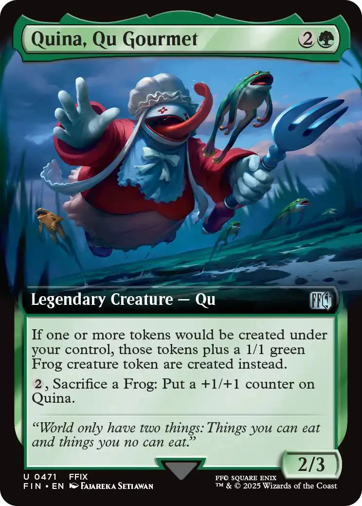Quina, Qu Gourmet [471] [Extended Art] [FINAL FANTASY] [Non-Foil]