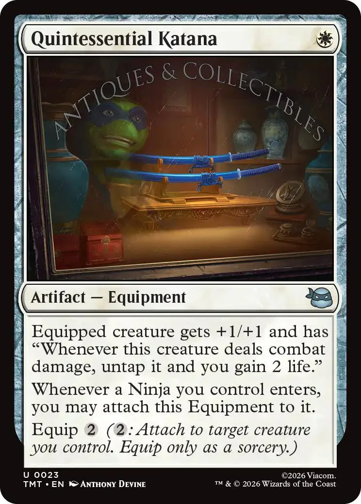Quintessential Katana [23] [Teenage Mutant Ninja Turtles] [Non-Foil]