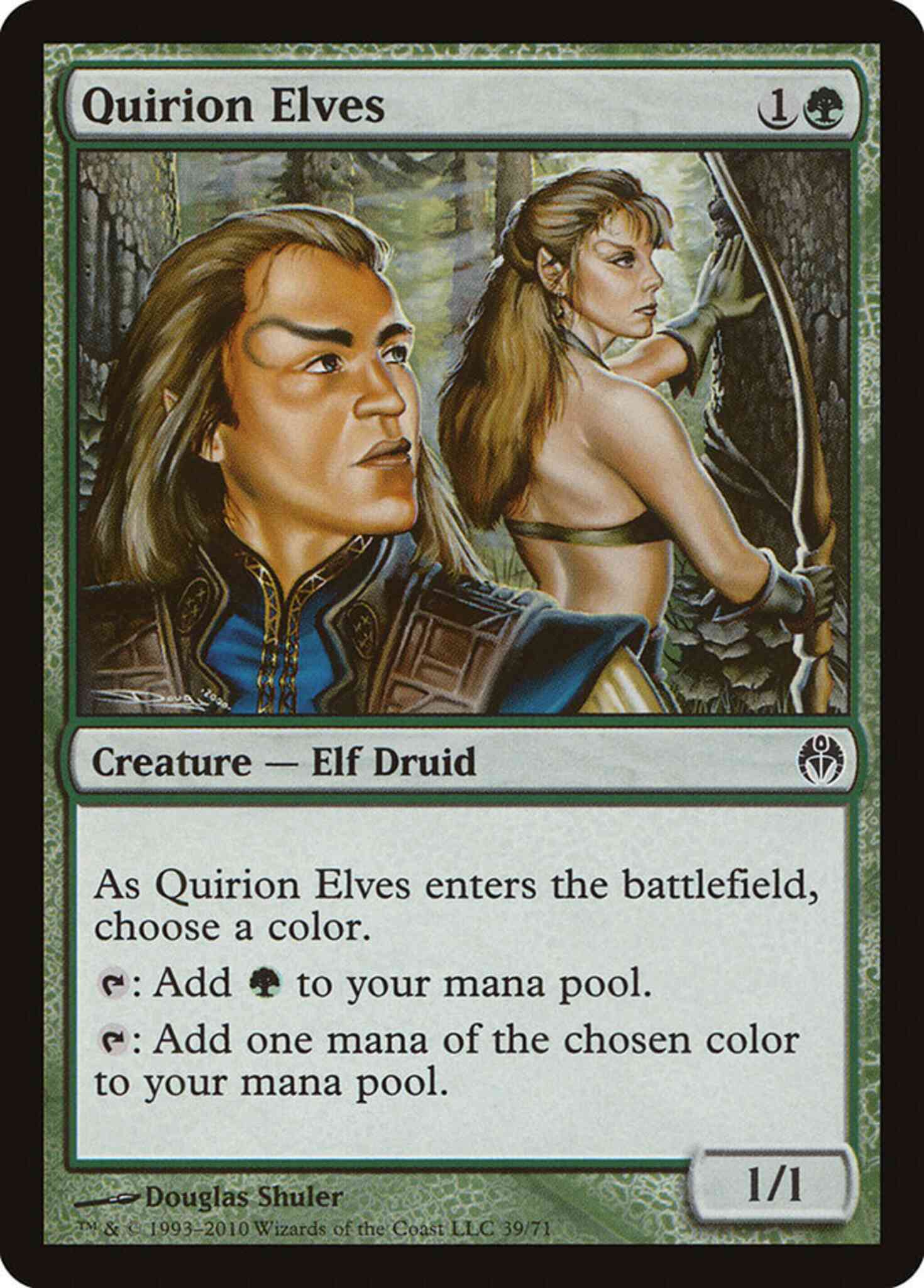 Quirion Elves [39] [Duel Decks Phyrexia vs the Coalition] [Non-Foil]