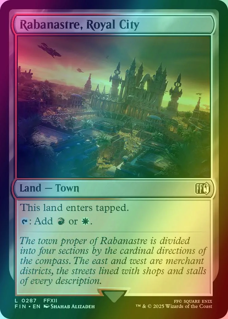 Rabanastre, Royal City [287] [FINAL FANTASY] [Foil]