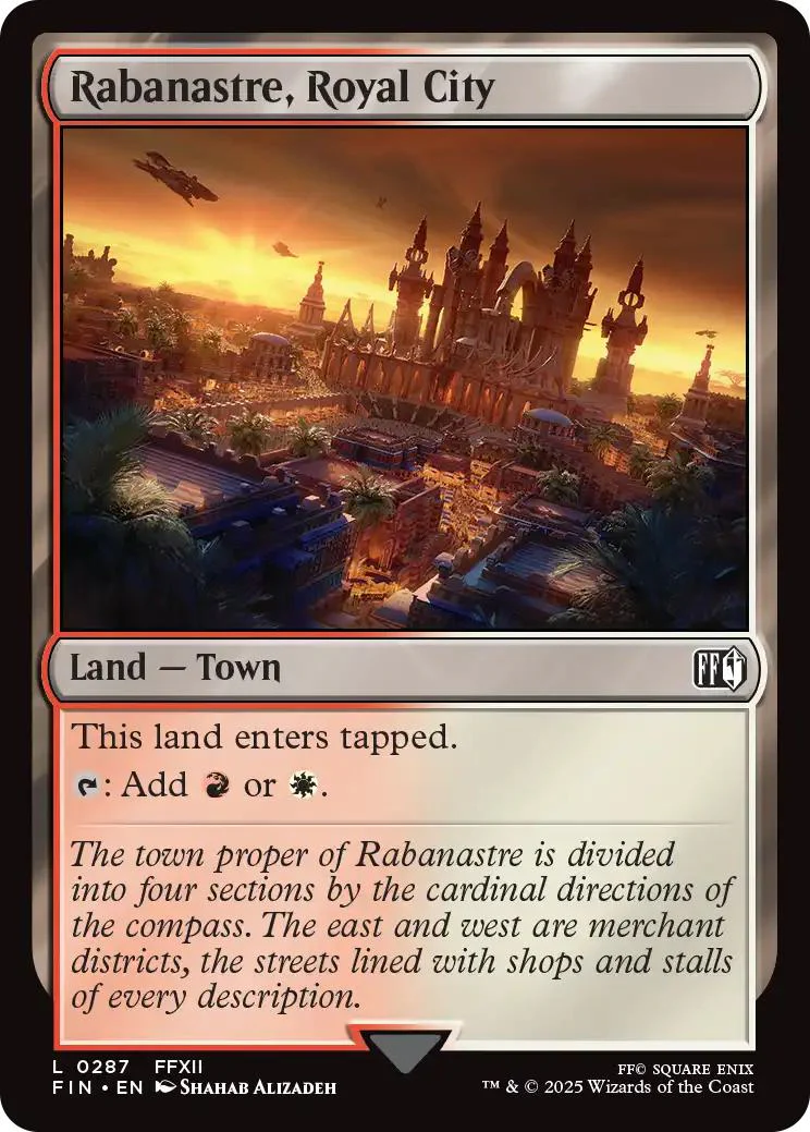Rabanastre, Royal City [287] [FINAL FANTASY] [Non-Foil]