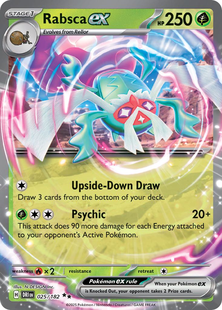 Rabsca ex - 025/182 - Double Rare [sv10-025] [Ultra]
