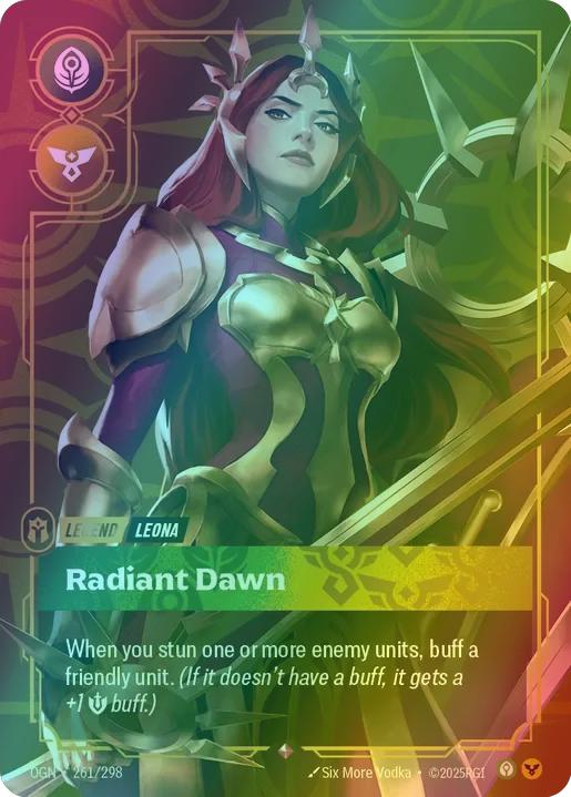 Radiant Dawn (Leona) - 261/298 [Origins] [Foil]