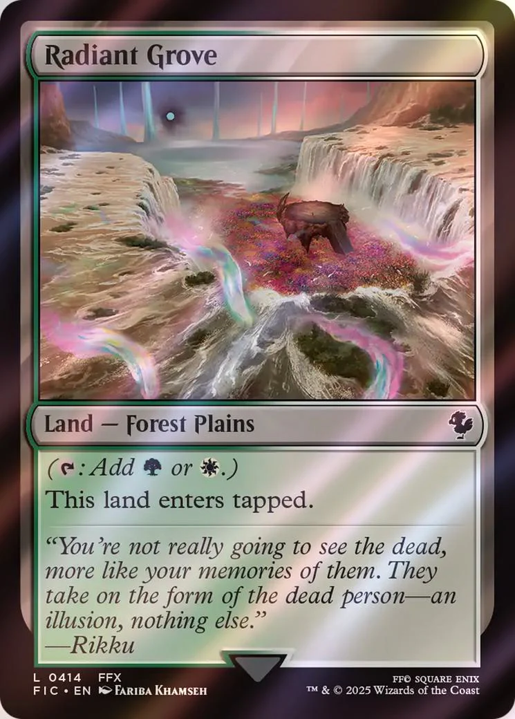 Radiant Grove [414] [FINAL FANTASY: Commander] [Surge Foil]
