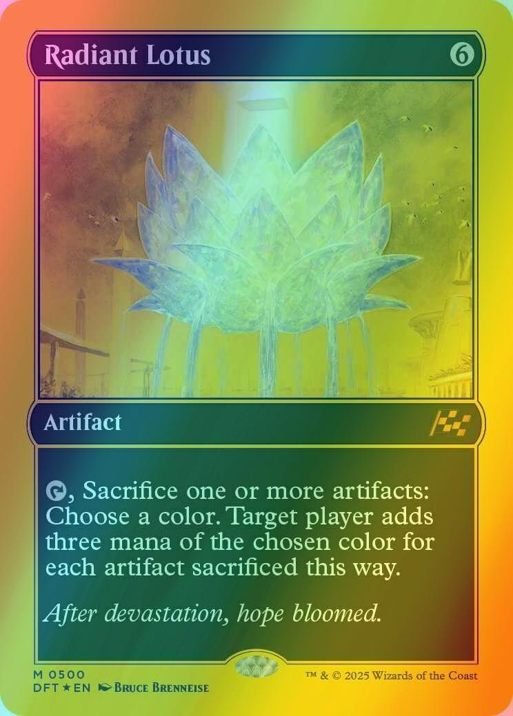 Radiant Lotus [500] [Aetherdrift] [First-place Foil]