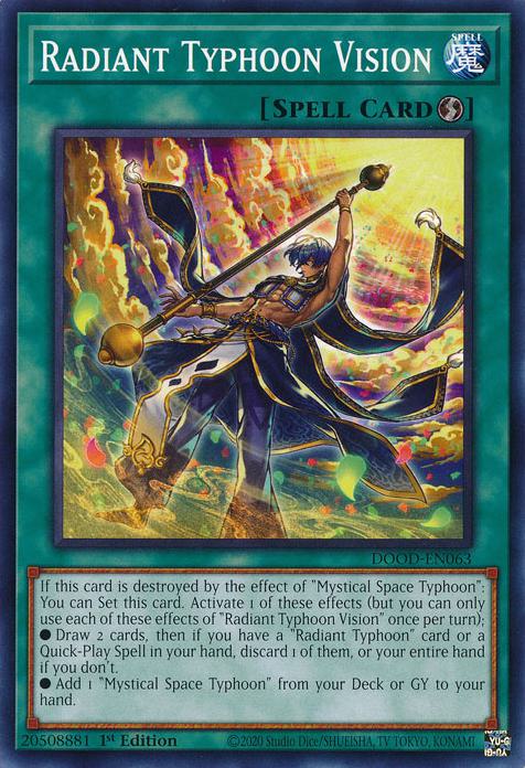 Radiant Typhoon Vision - DOOD-EN063 - Common - 1st Edition