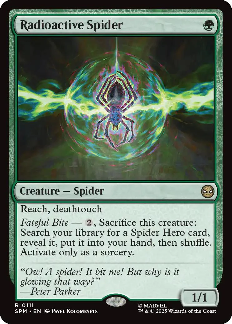 Radioactive Spider [111] [Marvel's Spider-Man] [Non-Foil]