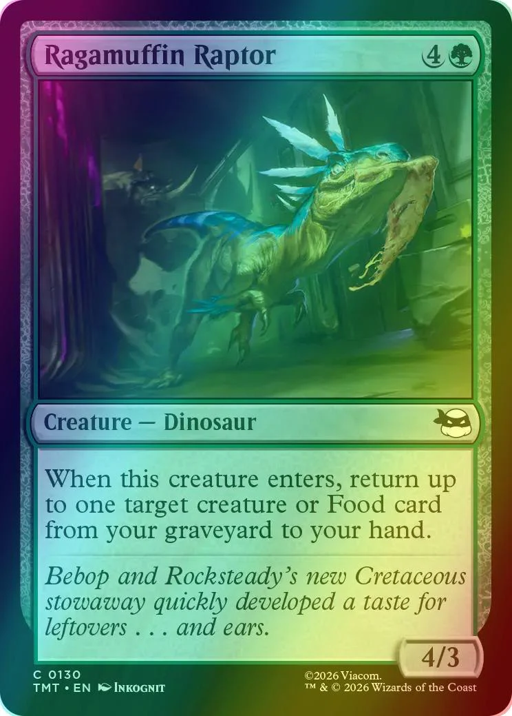 Ragamuffin Raptor [130] [Teenage Mutant Ninja Turtles] [Foil]