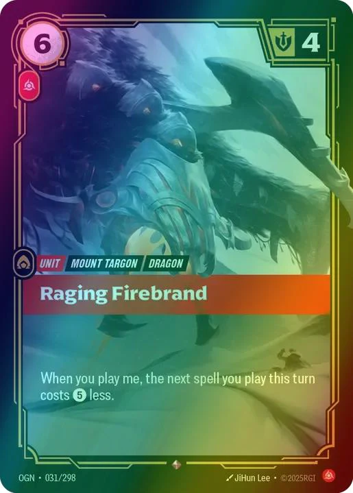 Raging Firebrand - 031/298 [Origins] [Foil]