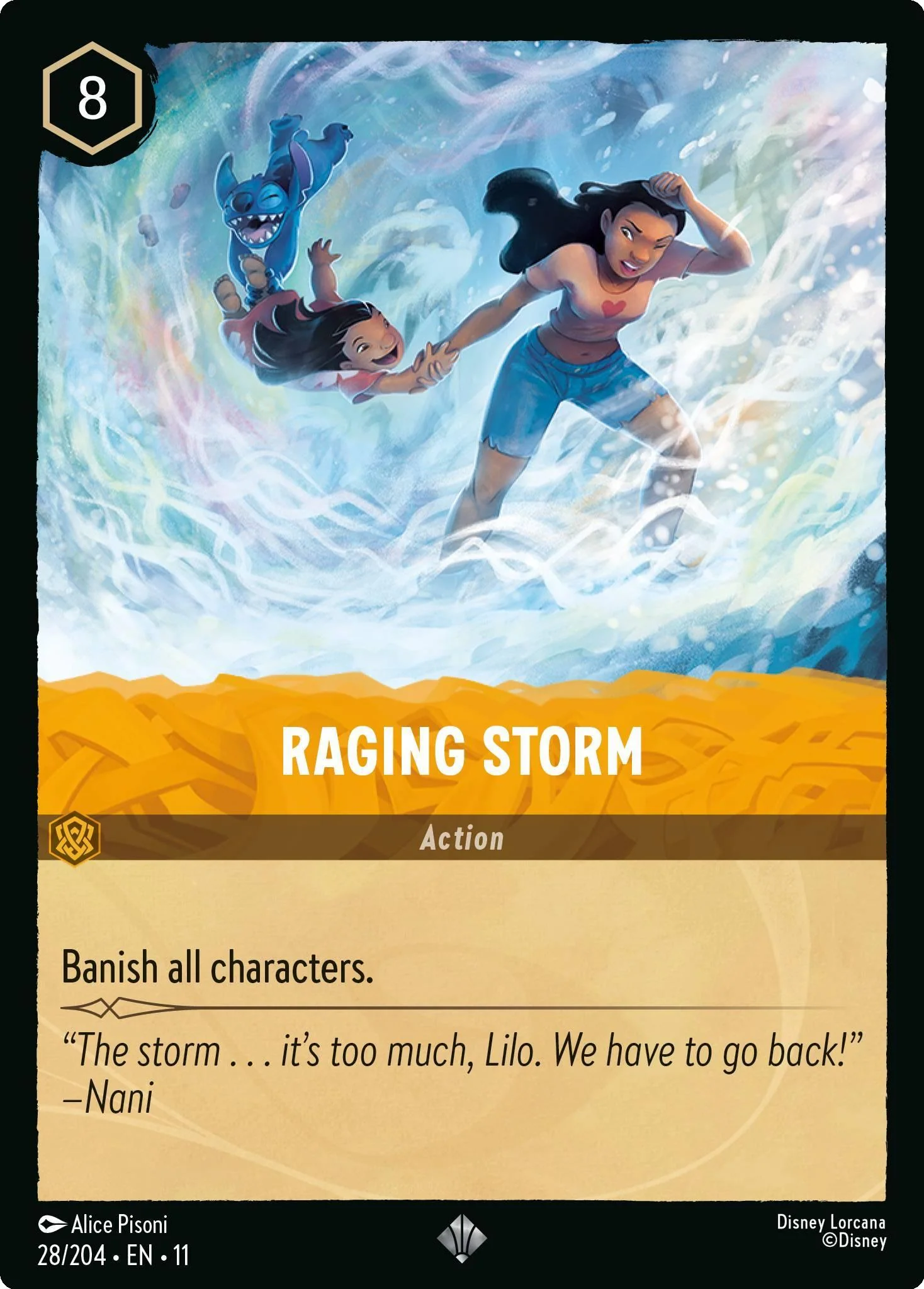 Raging Storm - 28/204 [Winterspell] [Non-Foil]