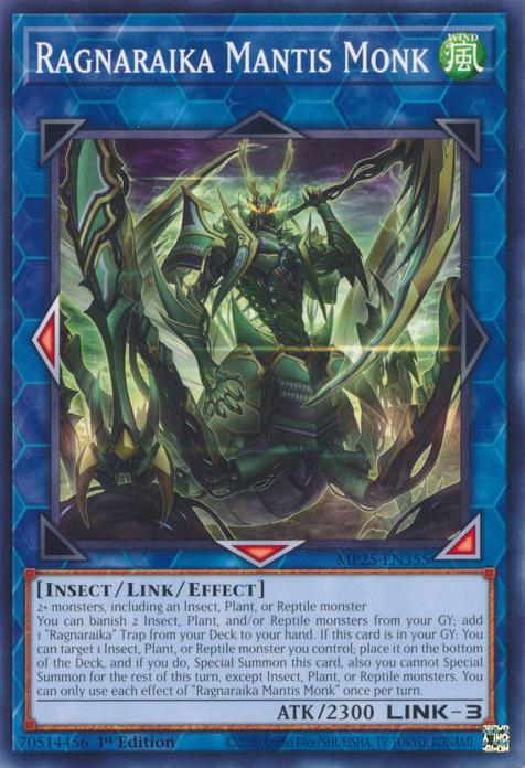 Ragnaraika Mantis Monk - MP25-EN355 - Common - 1st Edition